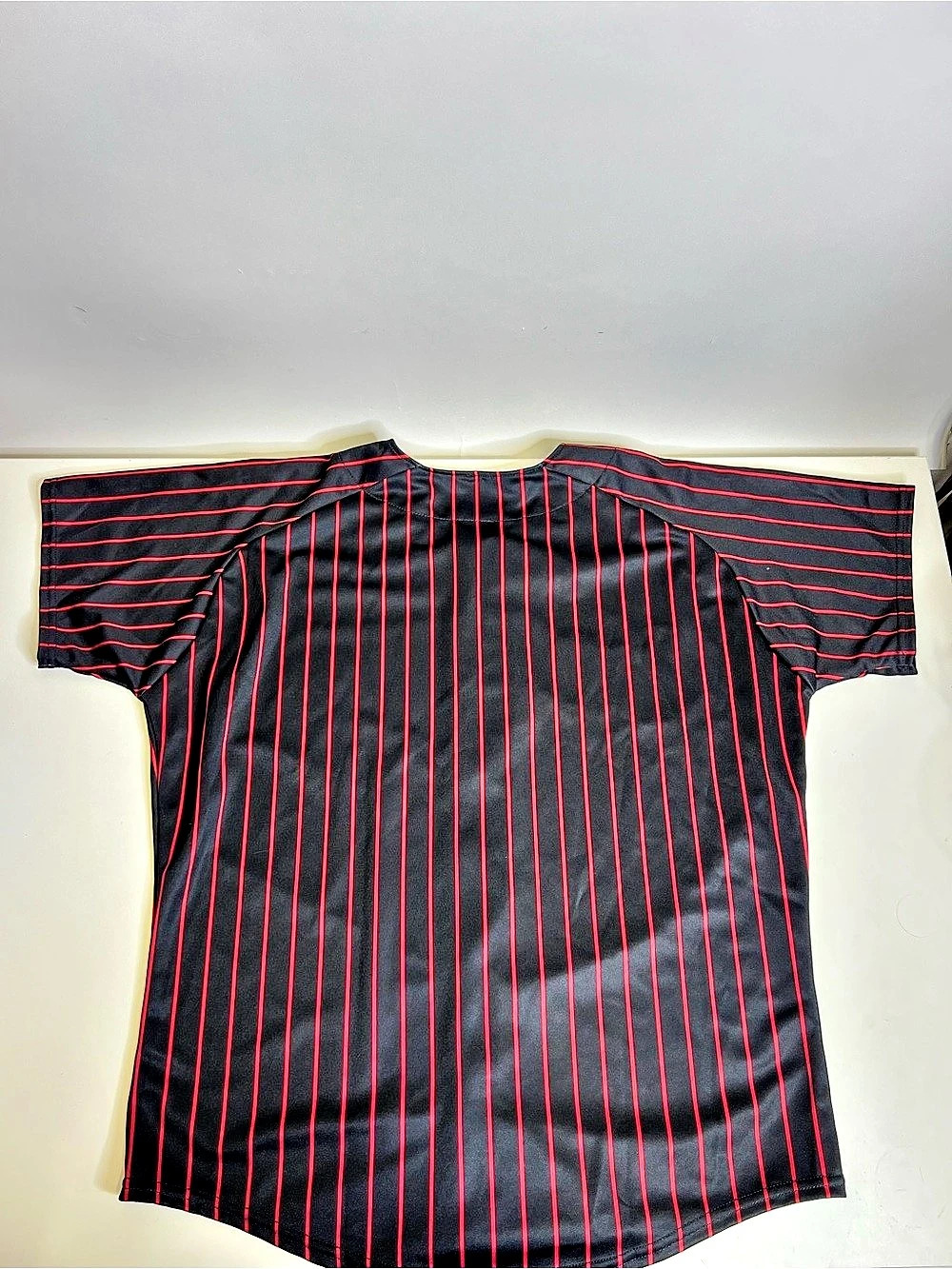 OT Sports Austin Black Senators Negro Leagues Baseball Jersey Black & Red Large - Picture 2 of 7